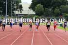 Mens Under-17s 100 metres, 2023 Northern Under-13s, Under-15s and Under-17s, Middlesbrough.  Photo: David T. Hewitson/Sports for All Pics